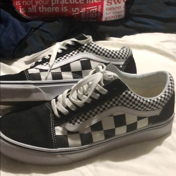 Vans old skool mixed checker - Picture 2 of 4